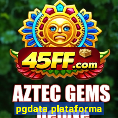 pgdata plataforma
